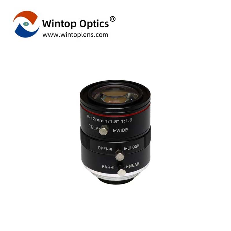 1/1.8인치 6-12mm 초점거리 고성능 산업용 보안 카메라 렌즈 YT-4872 - WINTOP OPTICS