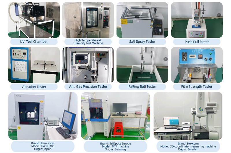 M12 Lens Factory Testing